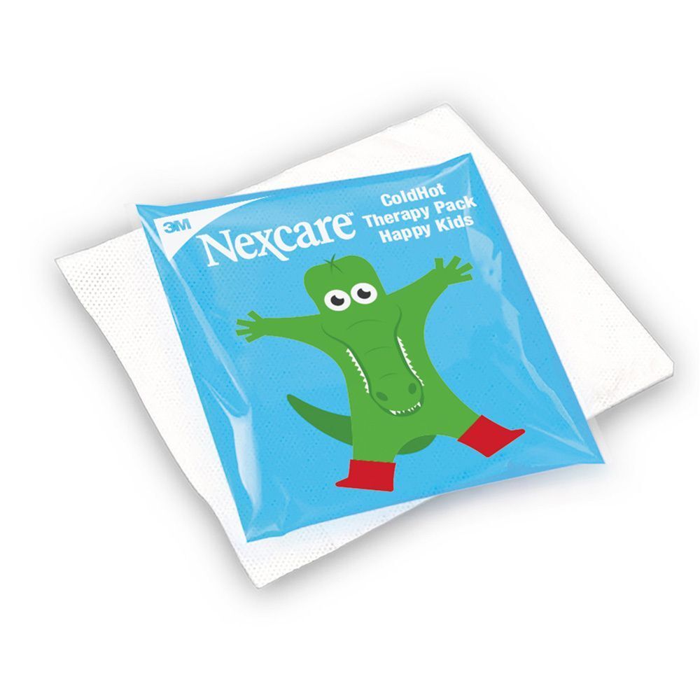 Twee koude-warme therapiekompressen voor kinderen.