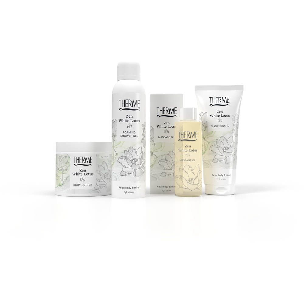THERME Zen White Lotus Shower Satin