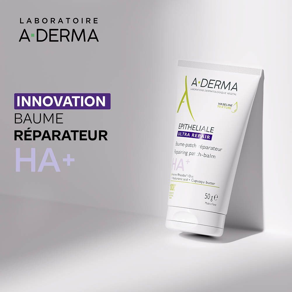 A-Derma Epitheliale Ultra Repair : Innovation, baume réparateur, HA+.