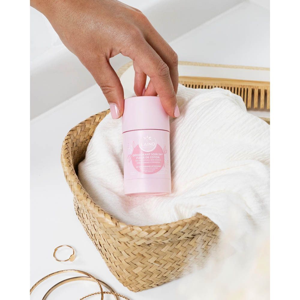 Laino Deodorant 24H Verzorging Katoenbloem