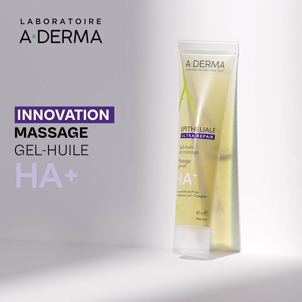 A-Derma Epitheliale Ultra Repair | Gel-Huile de Massage Anti-marques | cicatrices & vergetures
