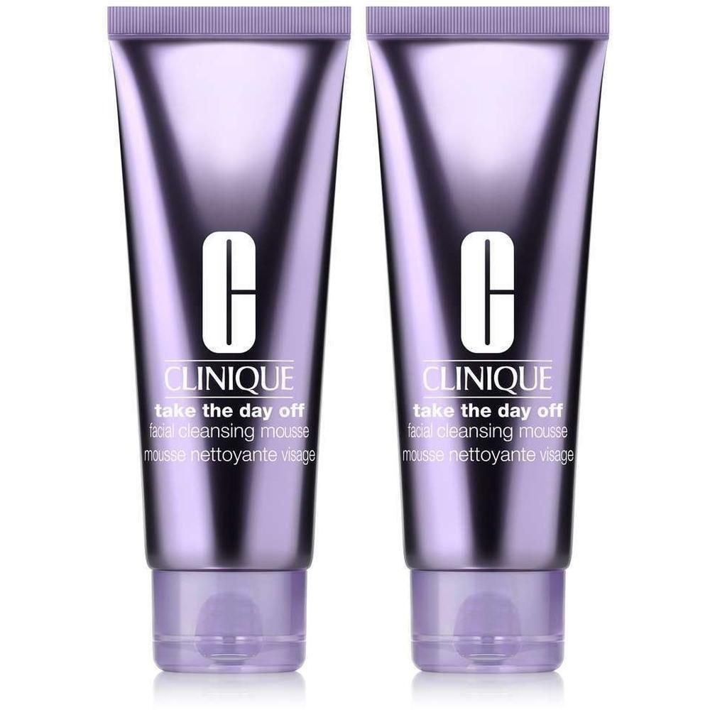 Clinique Ttdo Foaming Mousse 125 ml x2 2x125 Schaum