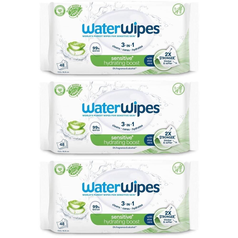 WaterWipes Hydrating Clean - Aloë Vera