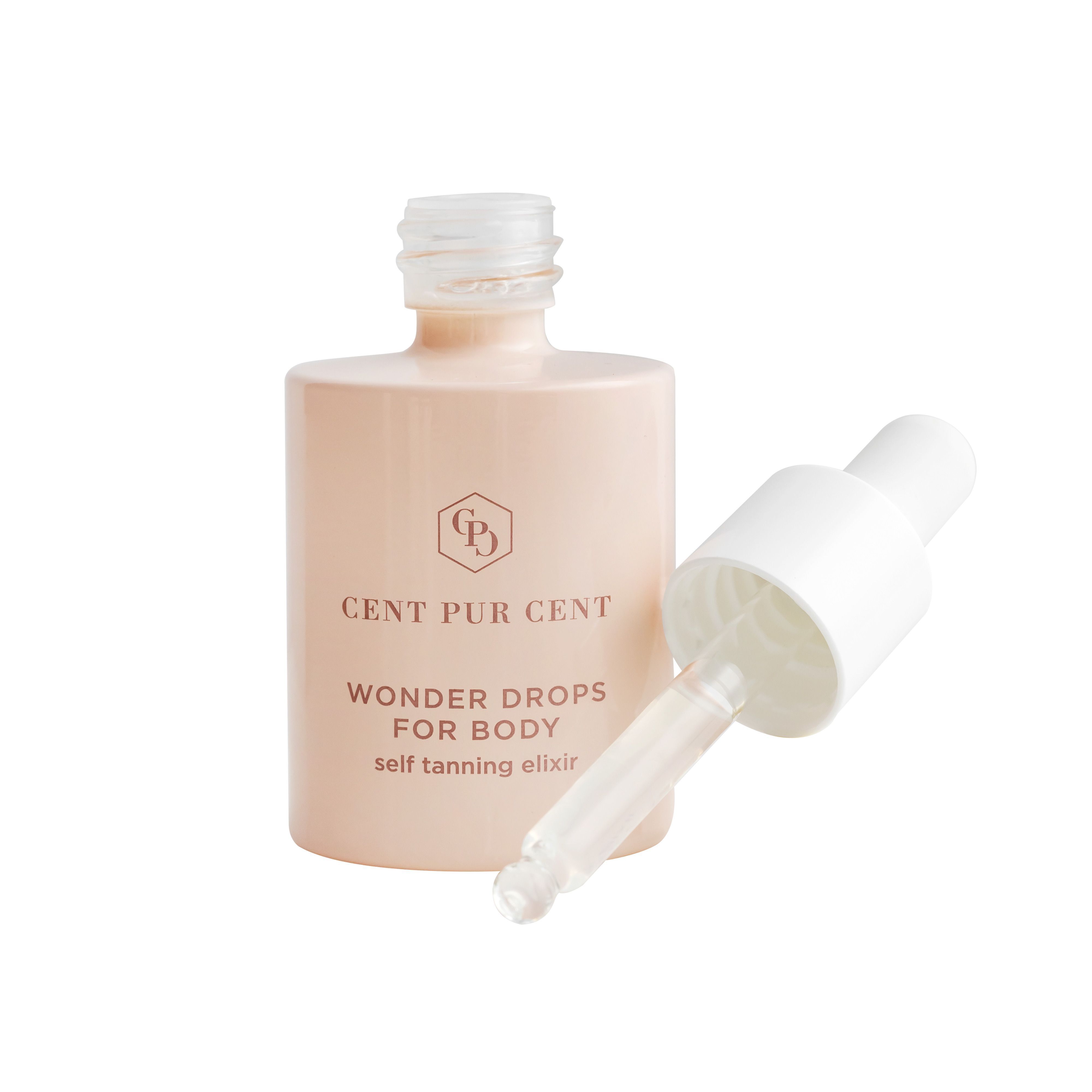 Cent Pur Cent Wonder Drops For Body flesje met verwijderde druppelaar.
