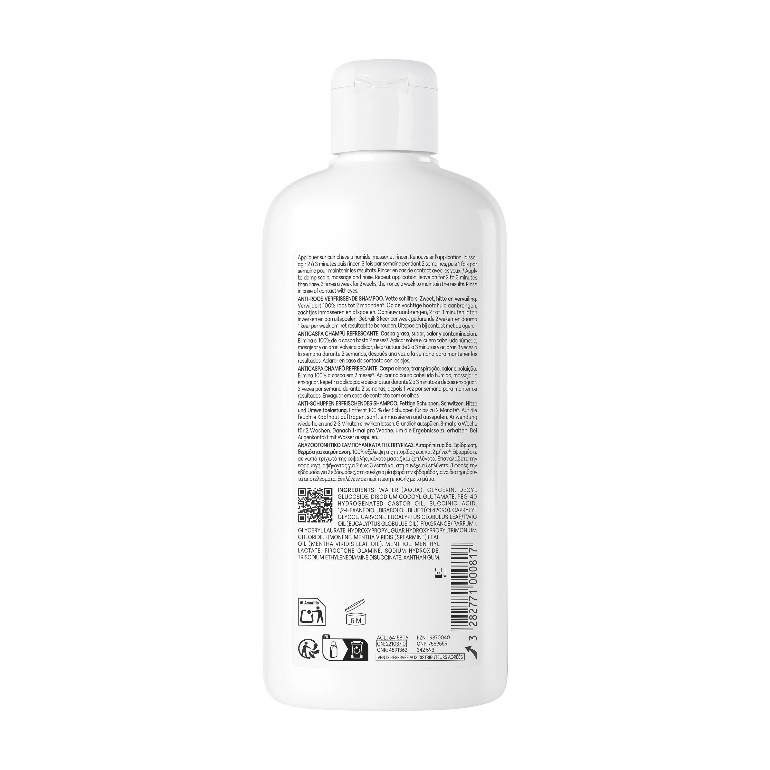Ducray Kelual Squanorm Verfrissende Anti-roos Shampoo