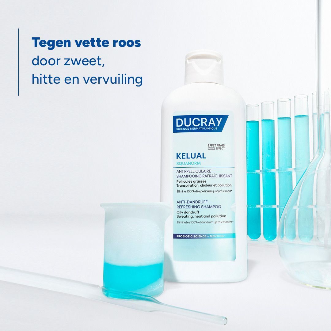 Ducray Kelual Squanorm Verfrissende Anti-roos Shampoo