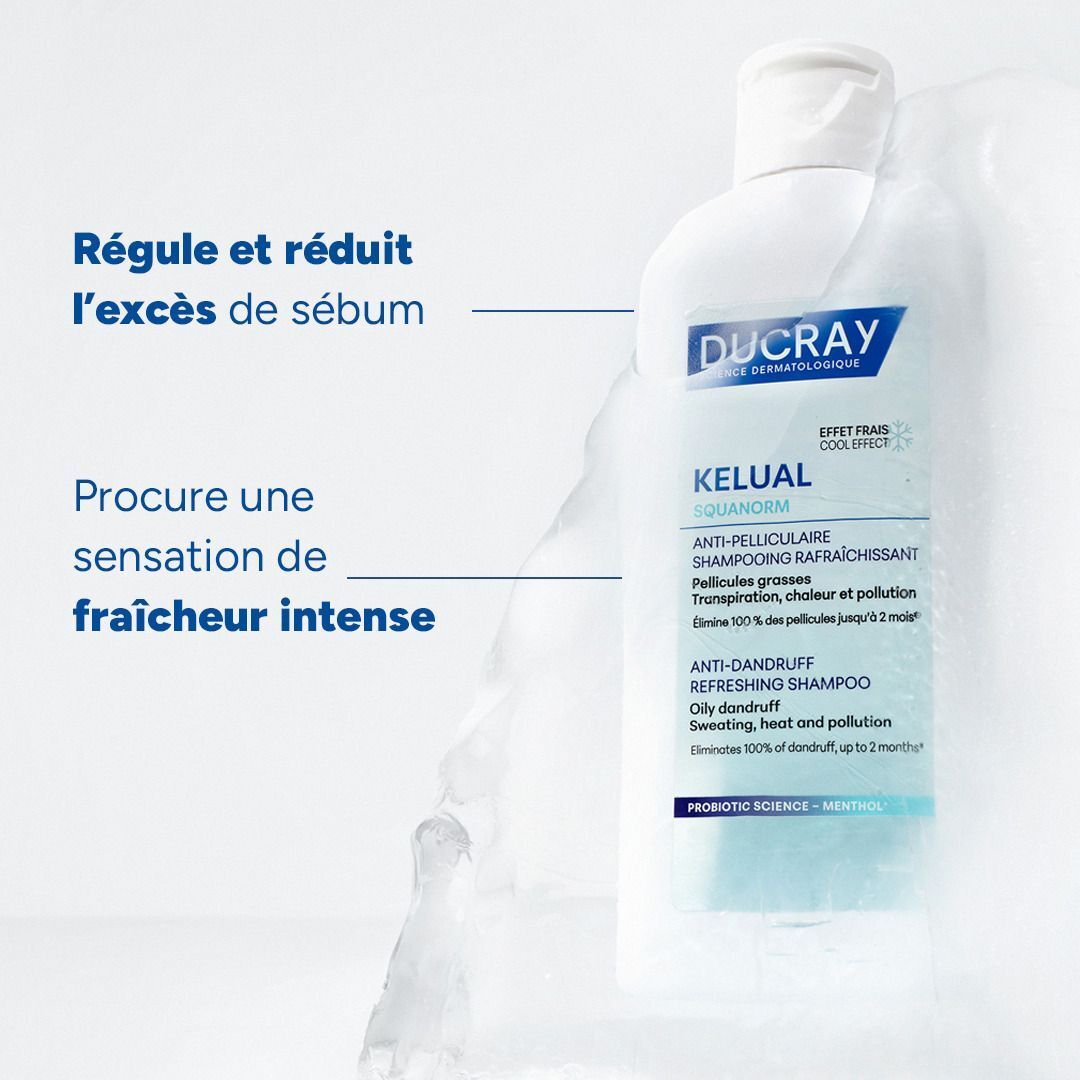 Ducray Kelual Squanorm Shampooing Antipelliculaire Rafraîchissant