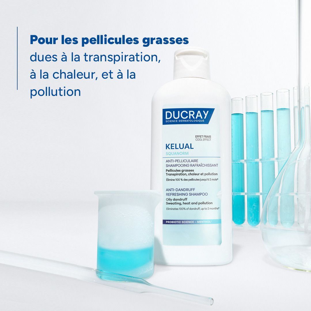 Ducray Kelual Squanorm Shampooing Antipelliculaire Rafraîchissant