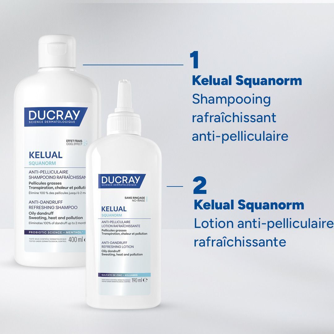 Ducray Kelual Squanorm Shampooing Antipelliculaire Rafraîchissant