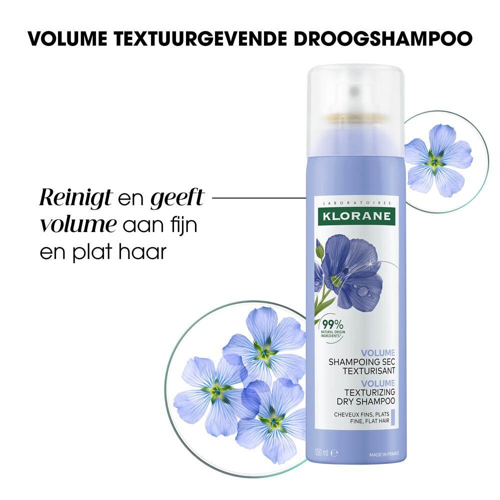 Klorane Volume Texturiserende Droogshampoo