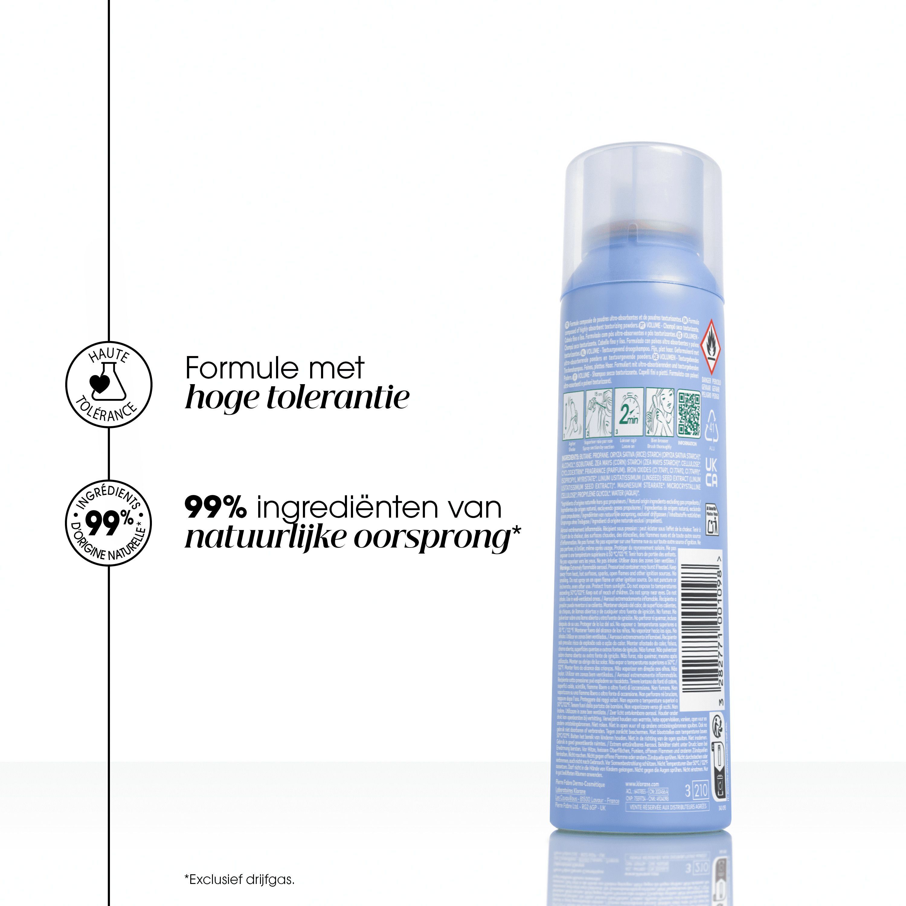 Klorane Volume Texturiserende Droogshampoo
