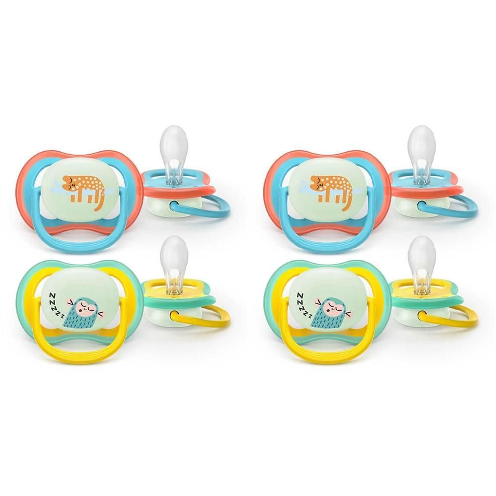 Philips Avent Fopspeen +18m Air Night aap/chat