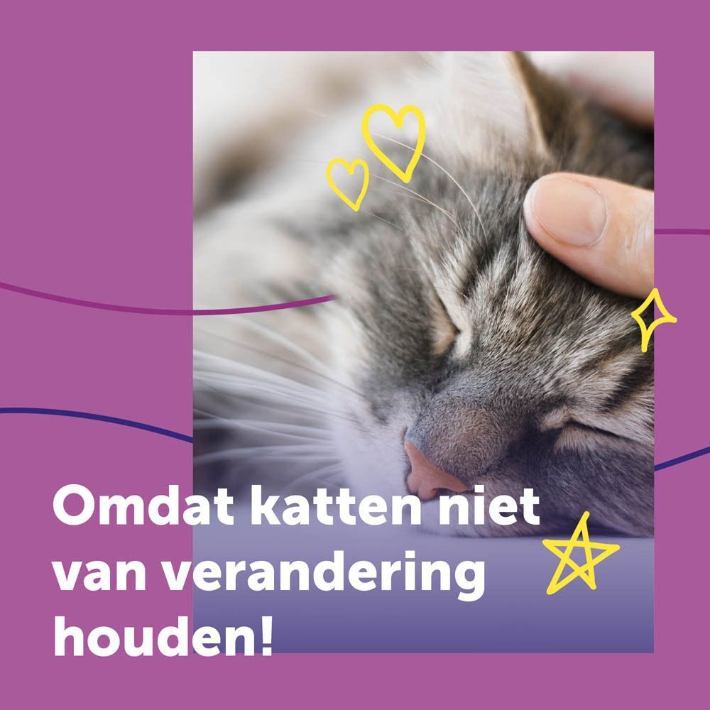 FELIWAY Help! verdamper en navulcartridge ter ondersteuning bij kortdurende stresssituaties voor katten.