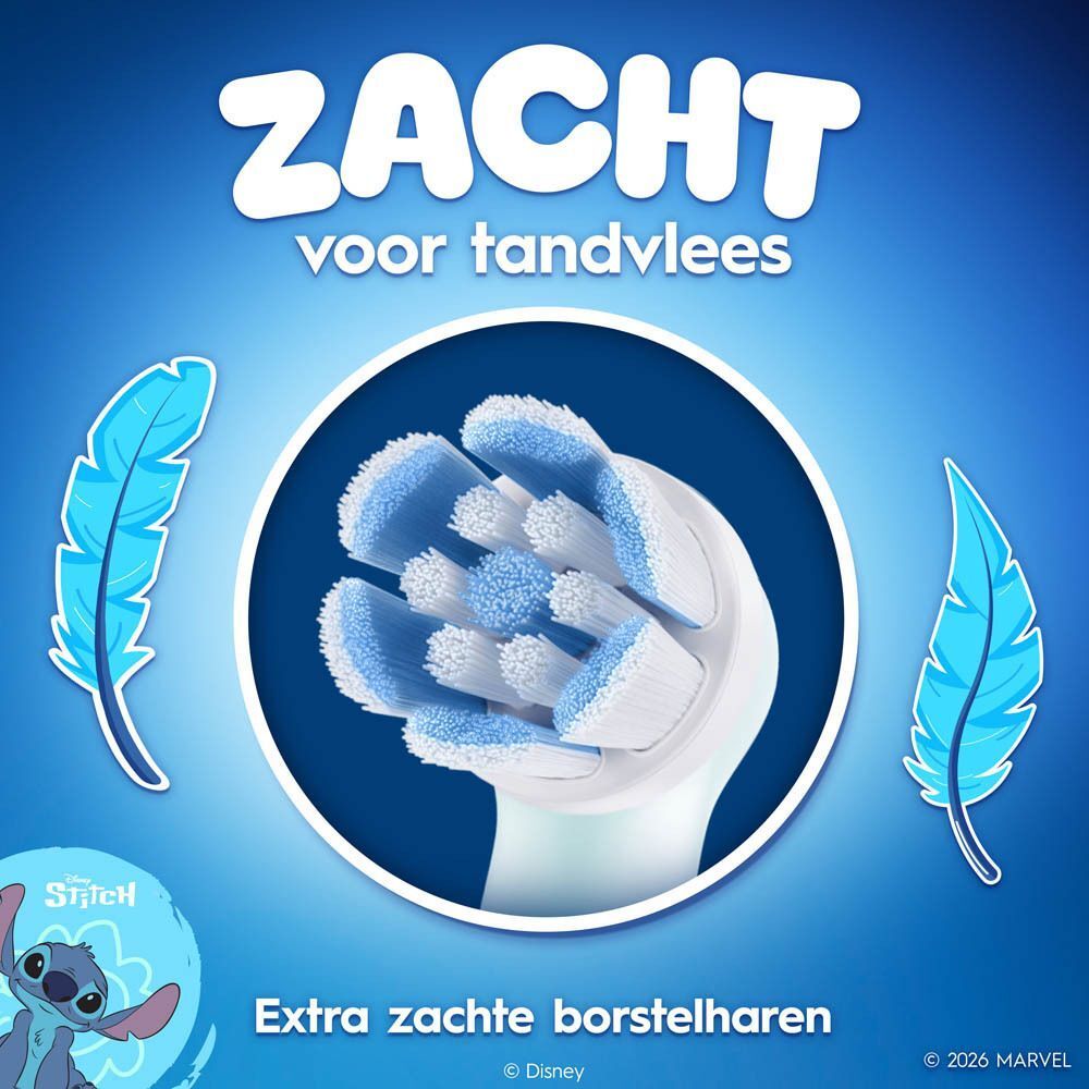 Oral-B iO Kids 6+ Disney Stitch opzetborstel voor elektrische tandenborstel