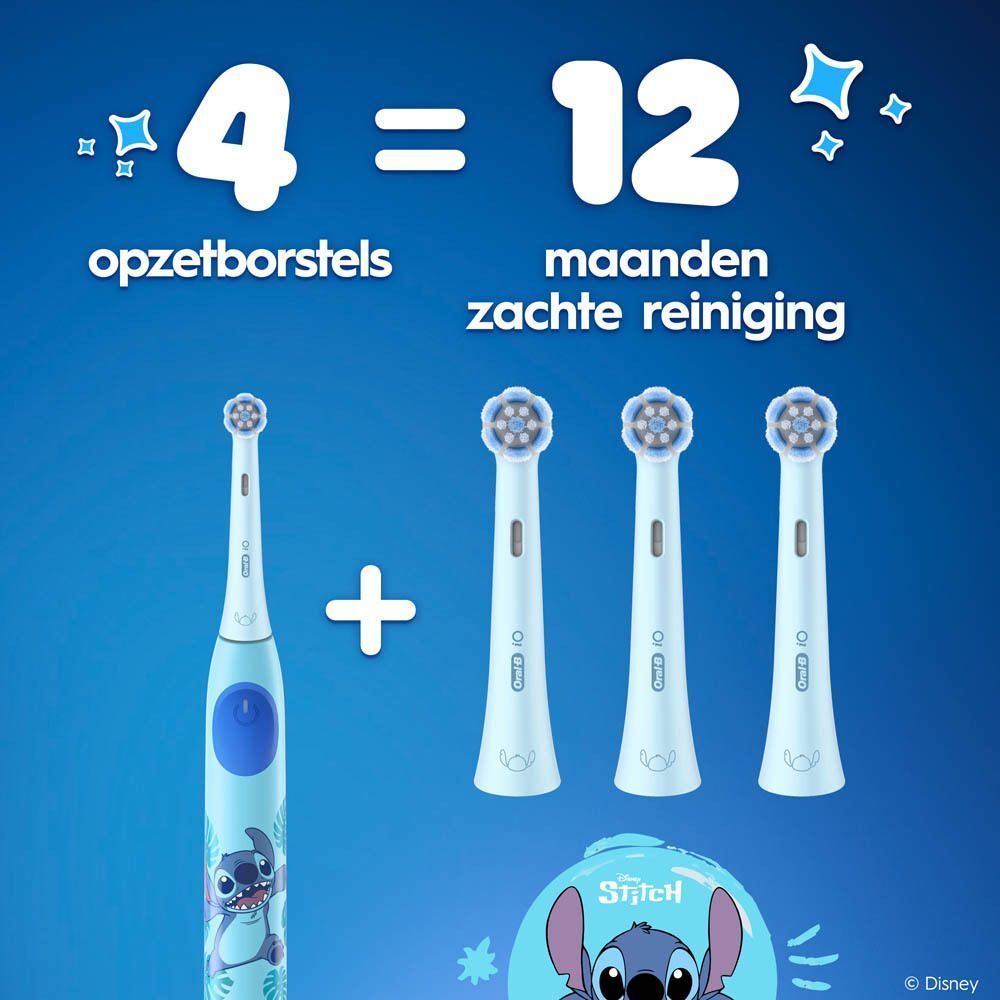 Oral-B iO Kids 6+ Disney Stitch opzetborstel voor elektrische tandenborstel