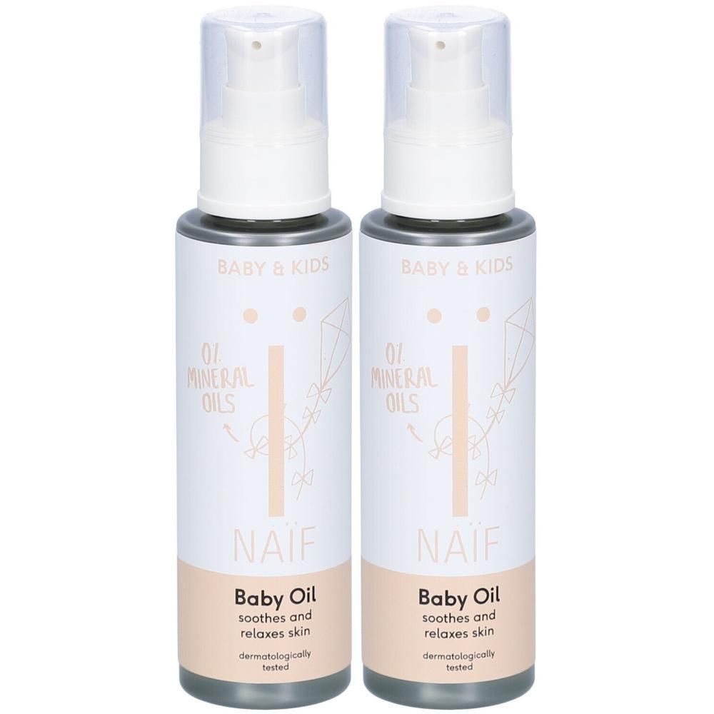 Naïf Baby Oil 100ml x2 2x100 ml Ätherisches Öl