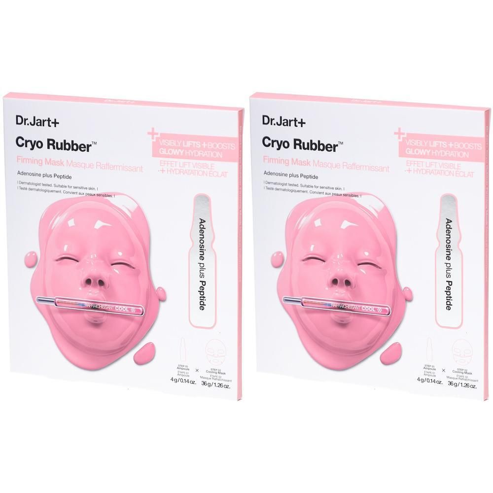 Dr.Jart+ Cryo Rubber Crrb Firming Mask 4+40gr x2 2x(4+40) g Maske