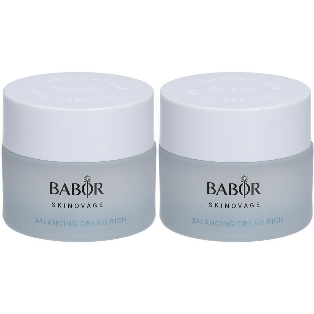 Babor Balancing Cream Rich 50ml x2 2x50 ml Creme