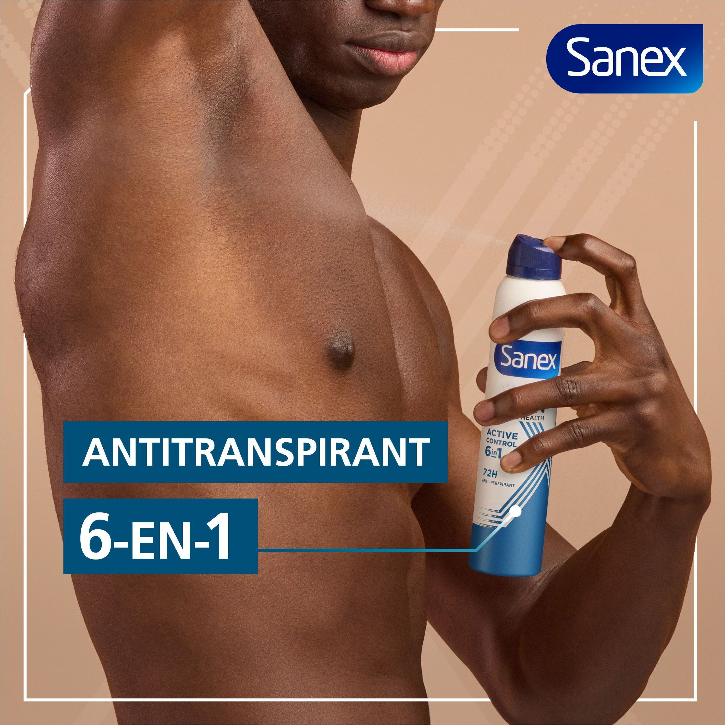 Sanex Men Active Control 72h Anti-transpirant Déodorant Spray