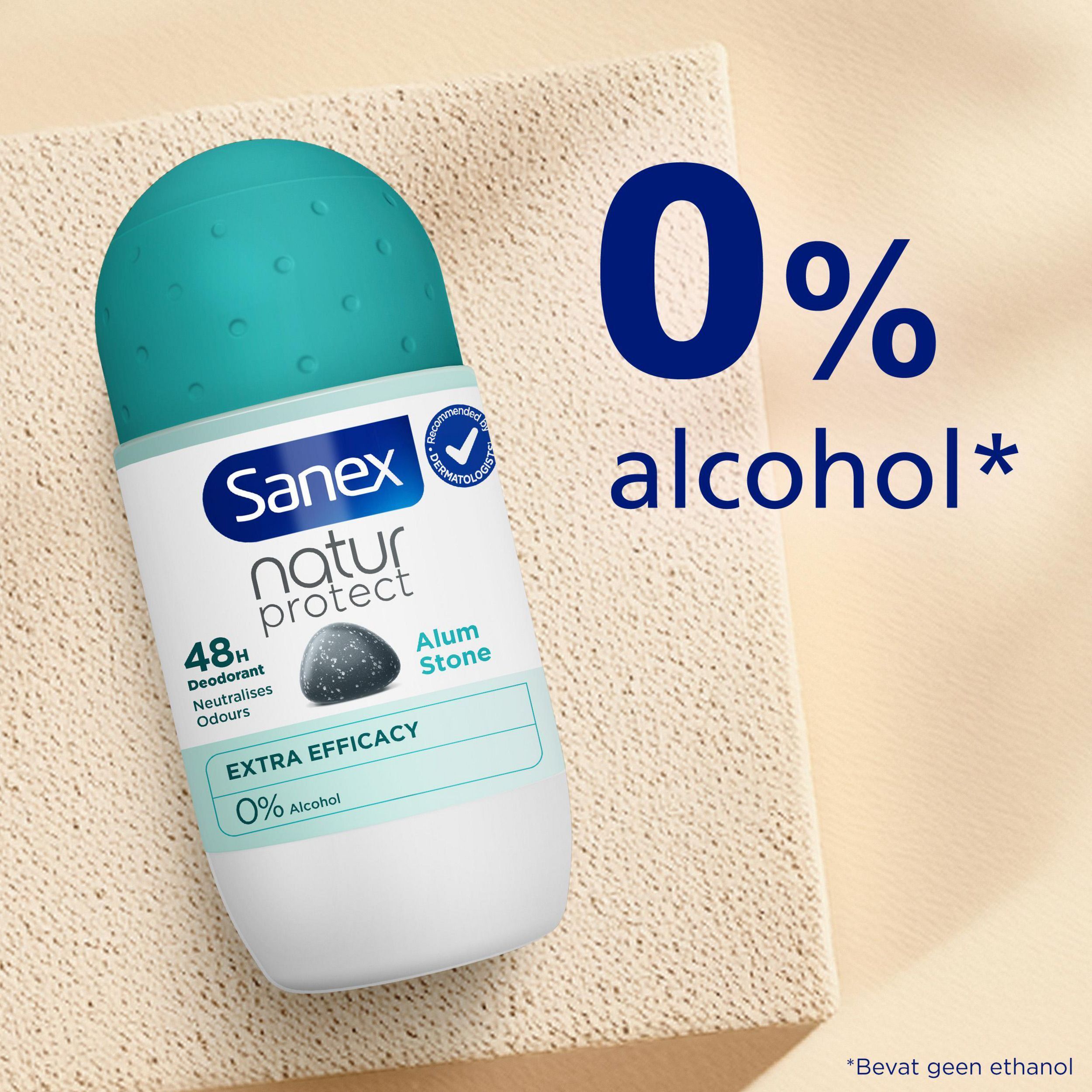Sanex Natur Protect Extra Efficacy 48h Deodorant Roller met Aluinsteen