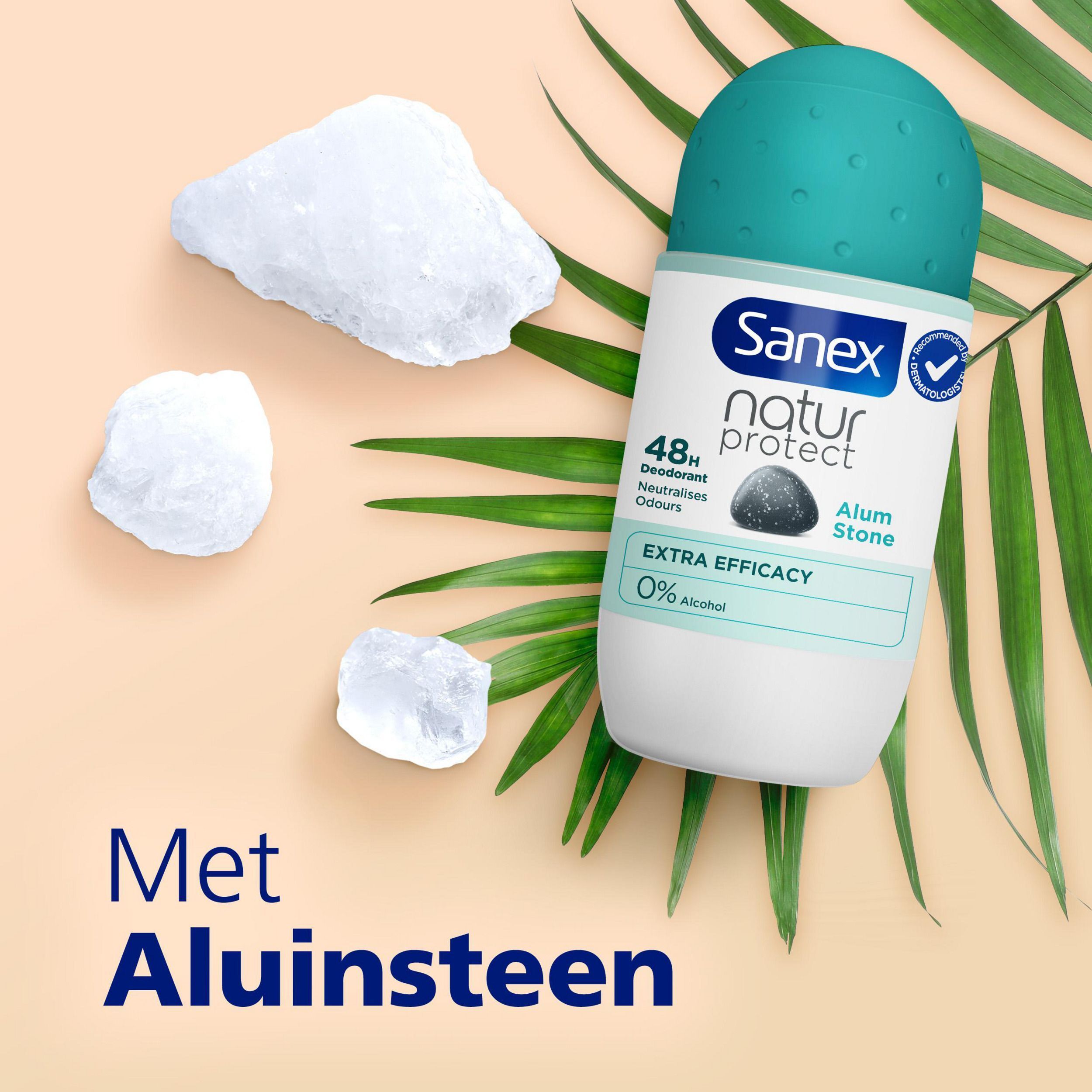 Sanex Natur Protect Extra Efficacy 48h Deodorant Roller met Aluinsteen