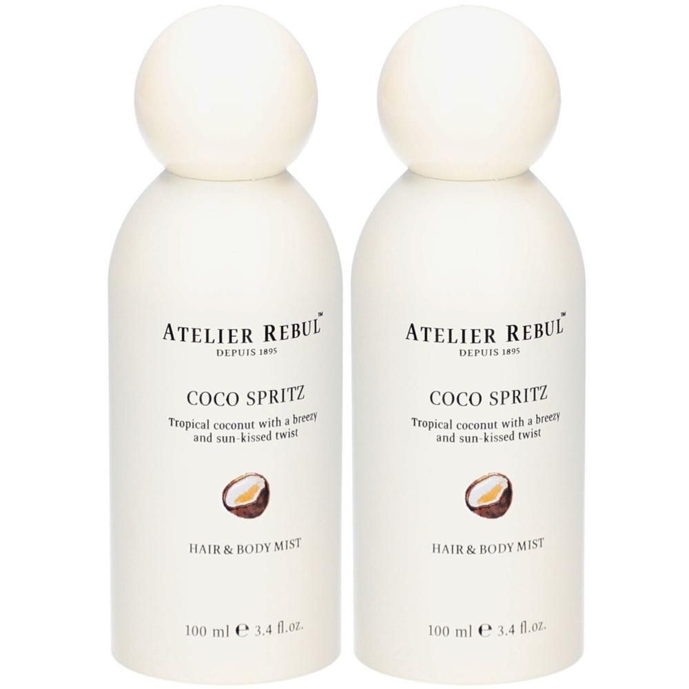 Atelier Rebul Coconut Spritz Body Mist 100ml x2 2x100 ml Spray