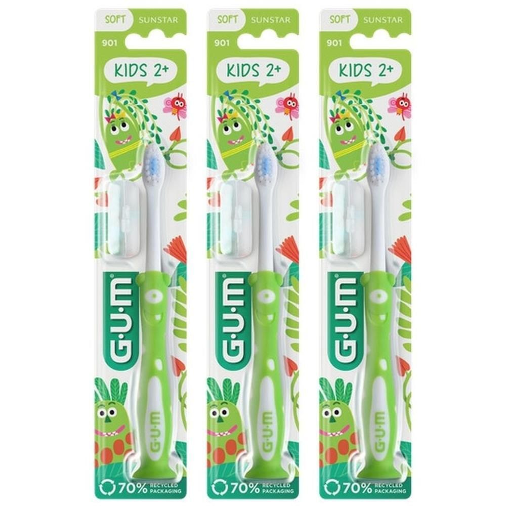 GUM Kids Brosse à Dents 3-6 Ans