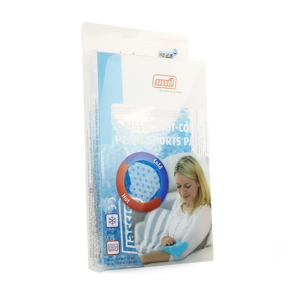 Verpakking van een SISSEL Hot-Cold Pearl Sports Pack kompres.