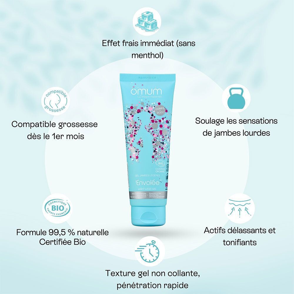 Omum l'Envolée Gel Jambes Légères