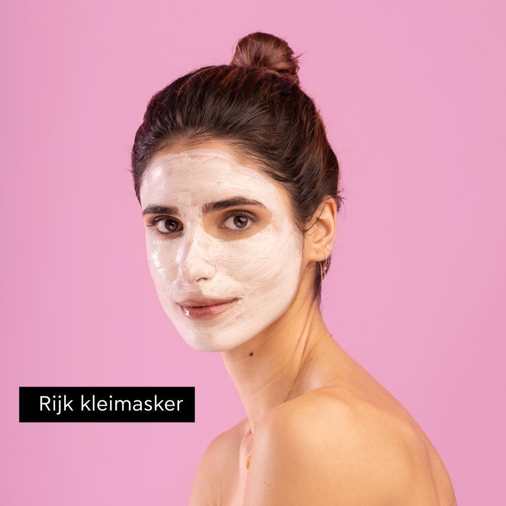 Apivita Express Beauty Face Mask Pink Clay Gentle Cleansing