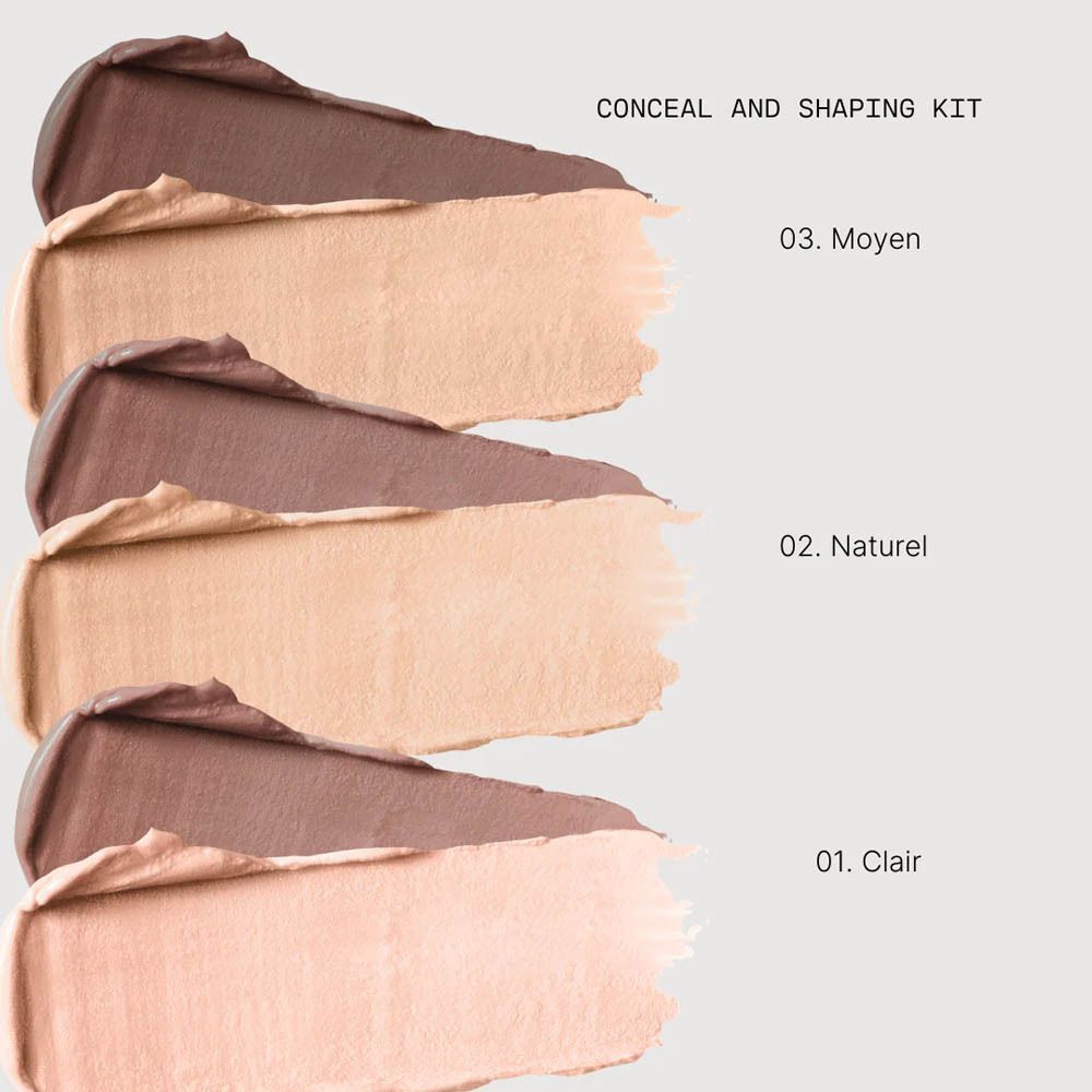 Couleurs de Noir Conceal and Shaping Kit 03 Moyen