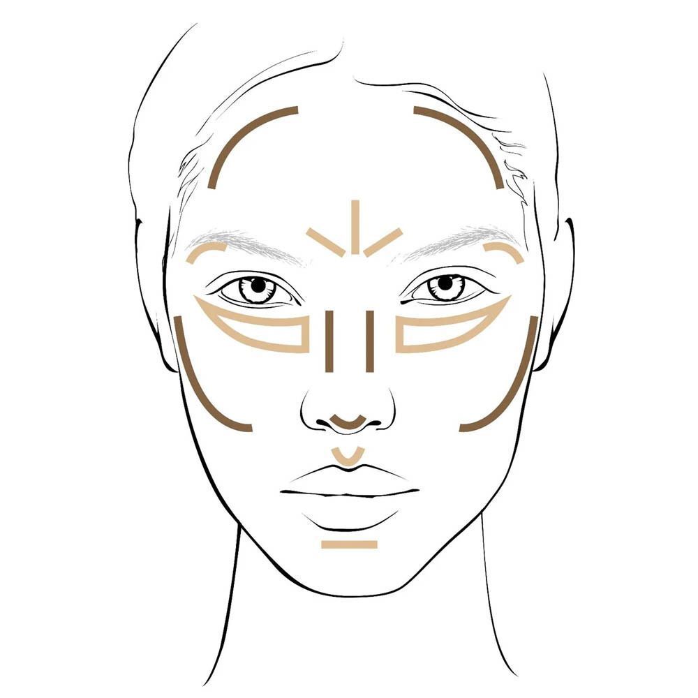 Couleurs de Noir Conceal and Shaping Kit 03 Moyen