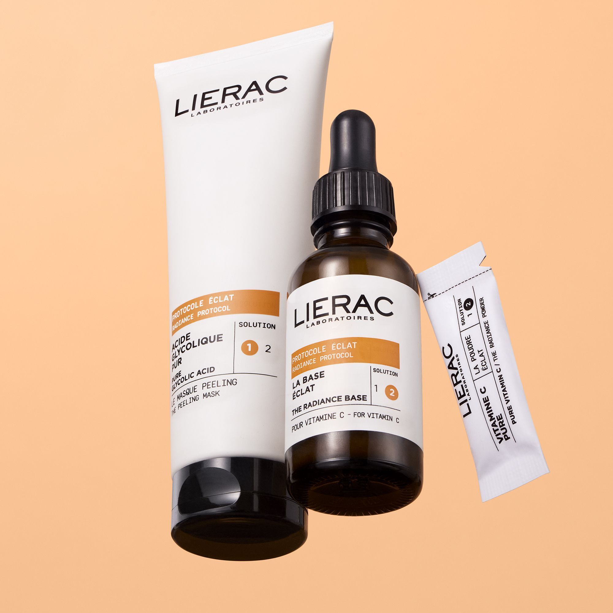 LIERAC Protocole Éclat Peelingmasker