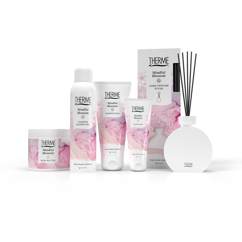 Therme Mindful Blossom Shower Scrub