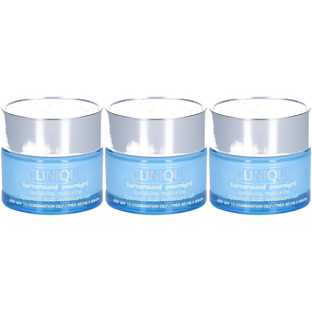 Clinique Turnaround Overnight Revitalizing Moisturizer 50ml x3 3x50 ml