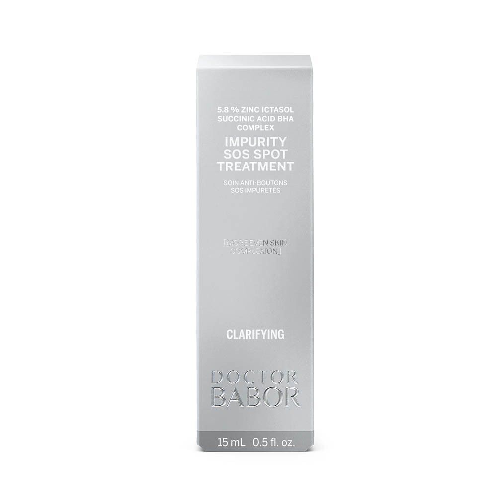 Verpakking van Doctor Babor SOS Spot Treatment, 15 ml.