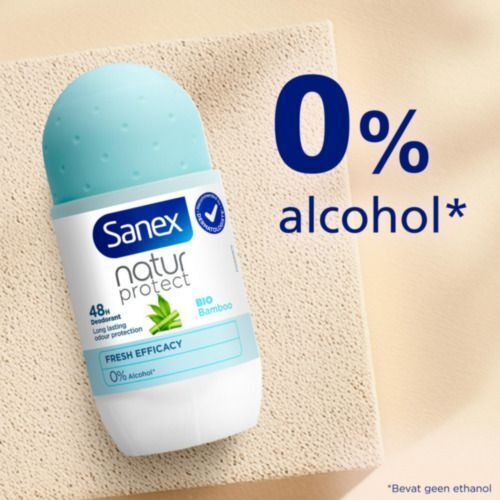 Sanex Natur Protect Fresh Efficacy 48h Deodorant Roller met Biologisch Bamboe-extract
