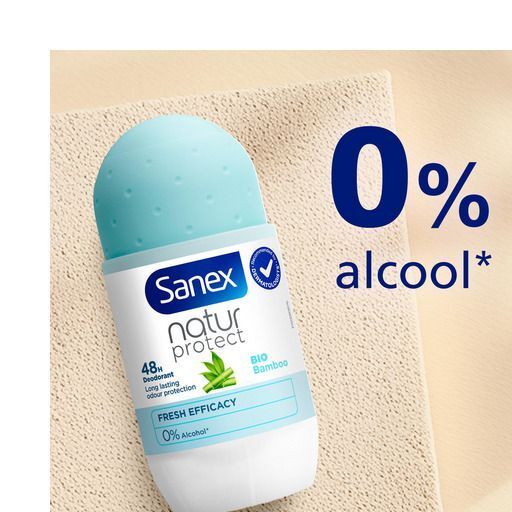 Sanex Natur Protect Fresh Efficacy 48h Déodorant Roll-on à l'extrait de bambou bio