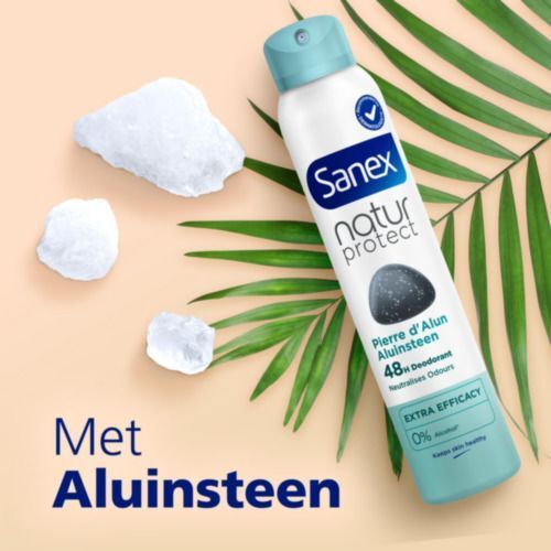 Sanex Natur Protect | Deodorant met Aluinsteen | Extra Efficacy 48H