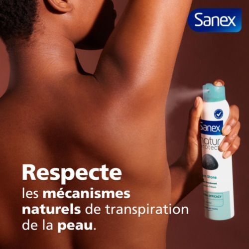 Sanex Natur Protect | Déodorant à la pierre d'Alun |Extra Efficacy 48H