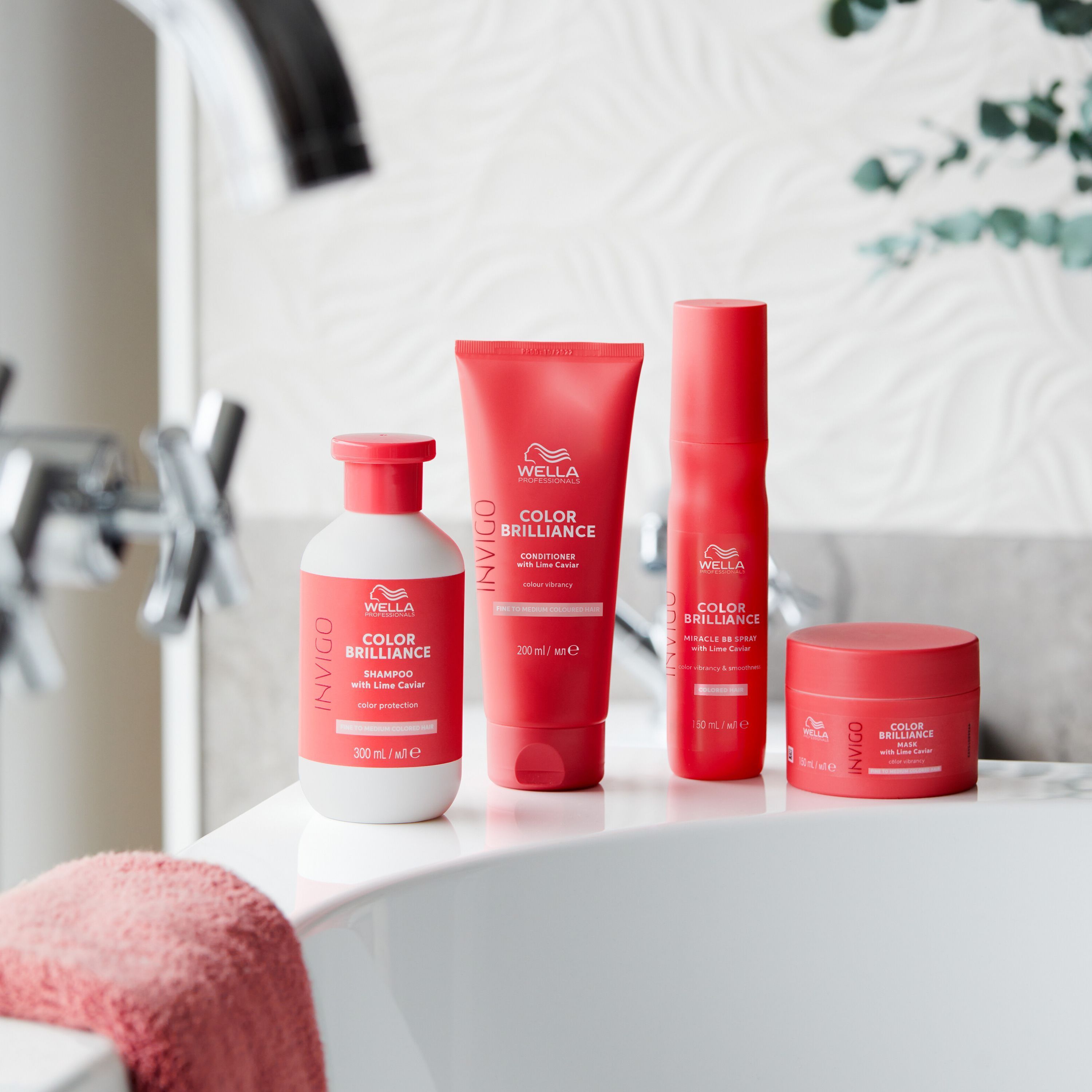 Wella Professionals  Invigo Color Brilliance Conditioner Gekleurd & Fijn Haar