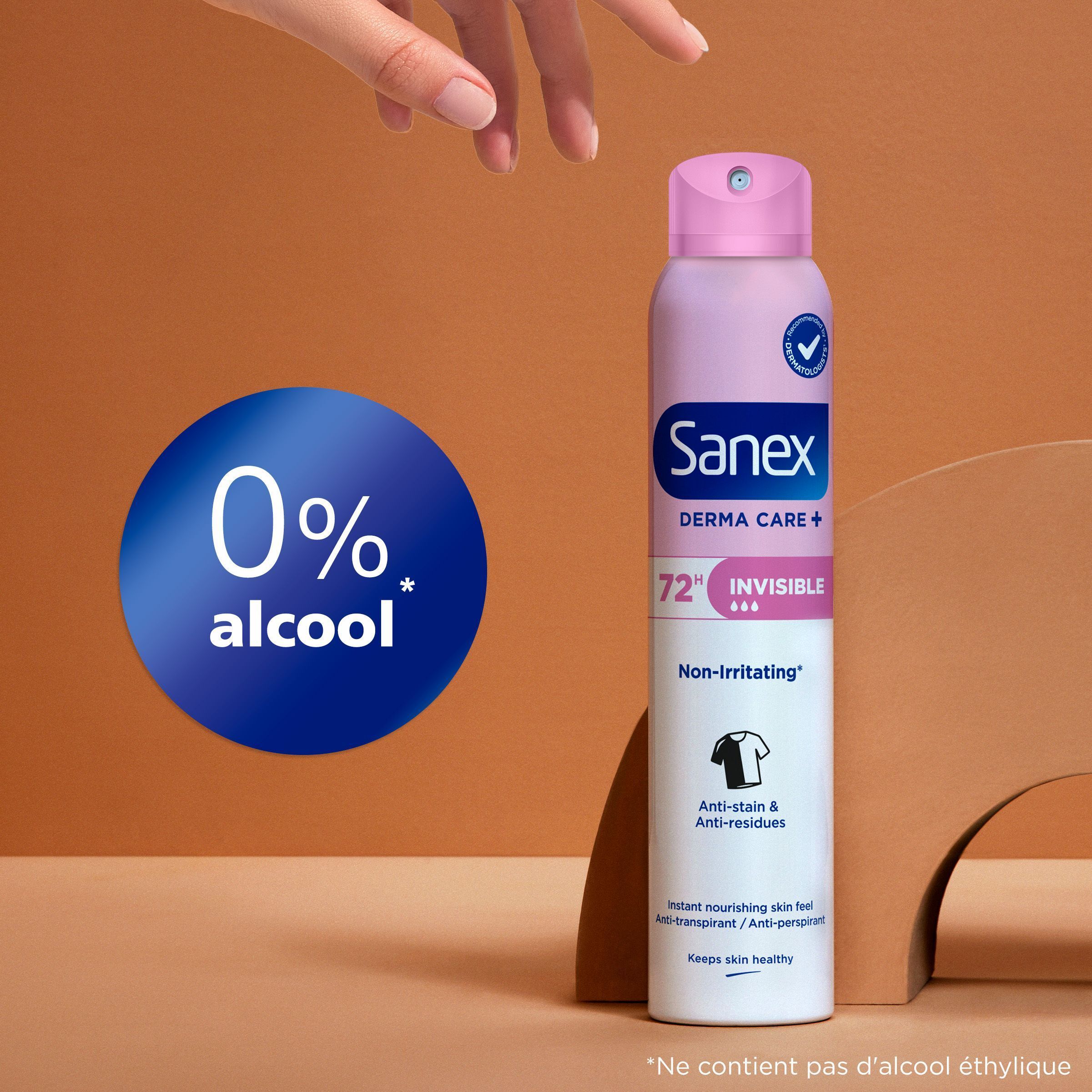 Sanex Dermo Invisible Spray Antitranspirant 24h