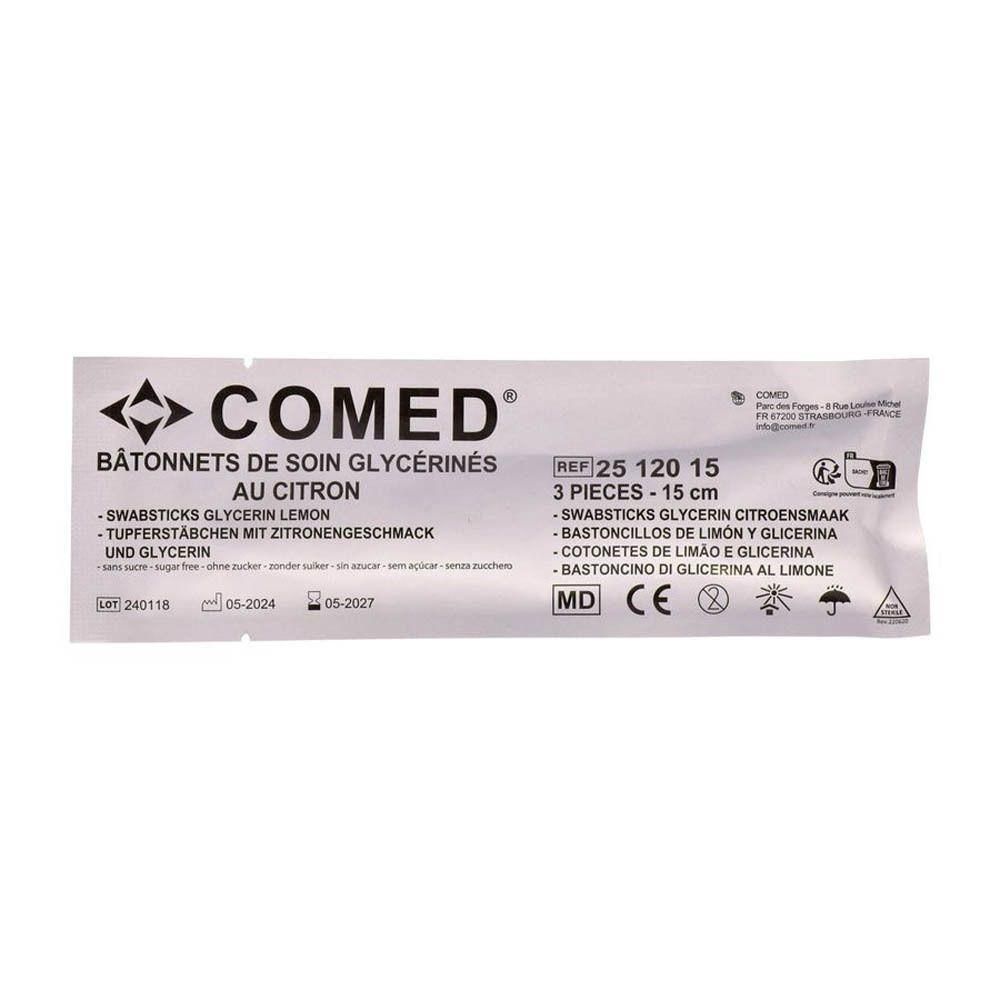 Comed® Swabsticks Glycerin Citroensmaak