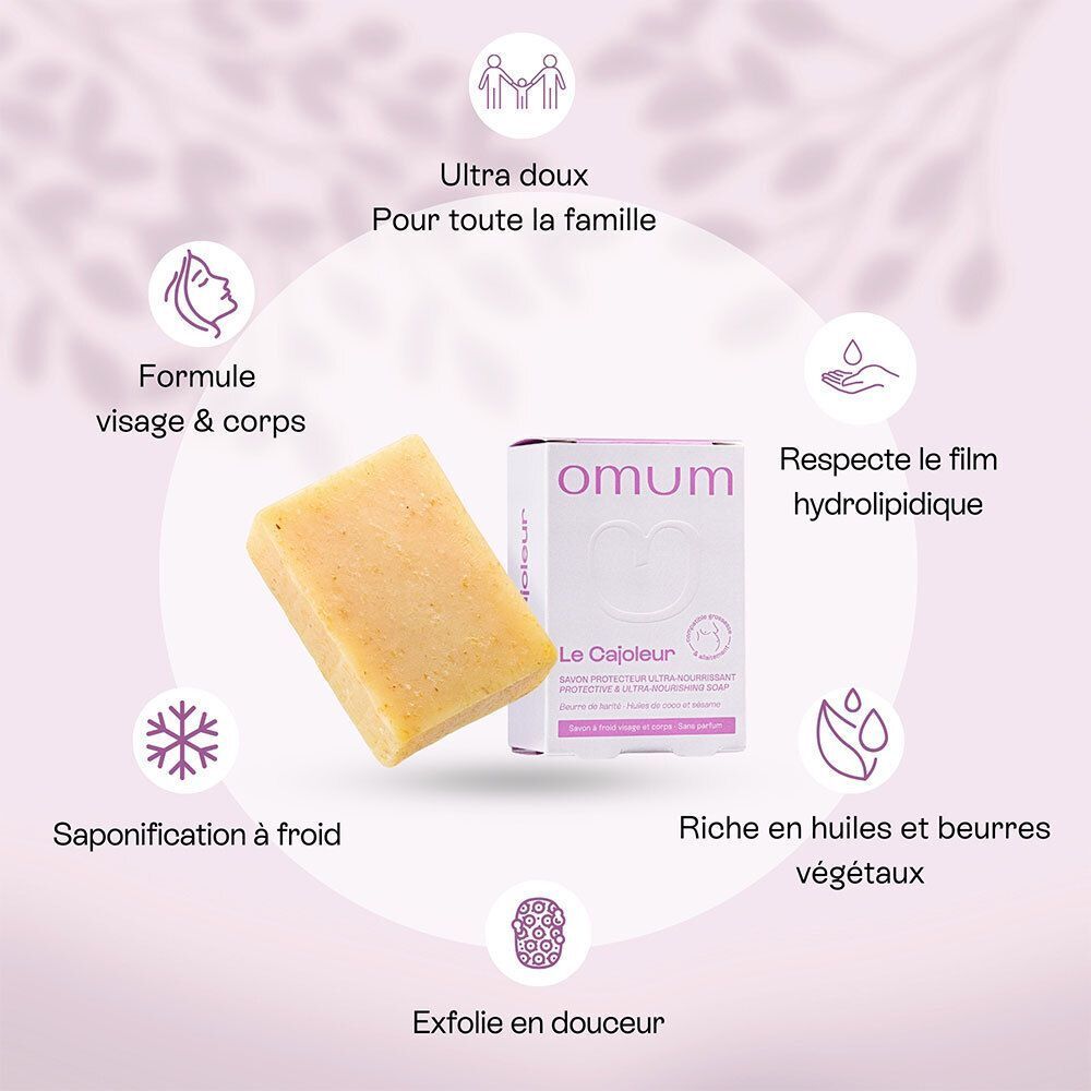 Omum le Cajoleur Savon Protecteur & Ultra Nourrissante Bio