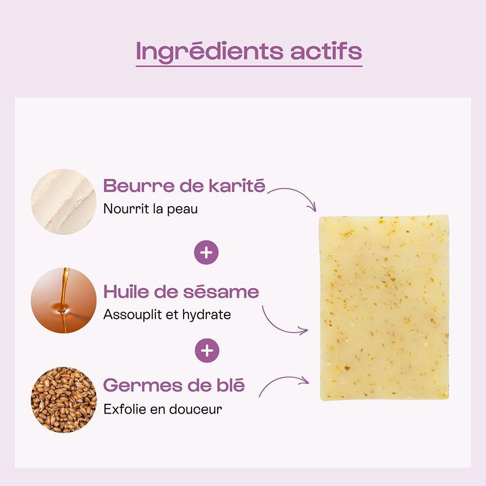 Omum le Cajoleur Savon Protecteur & Ultra Nourrissante Bio