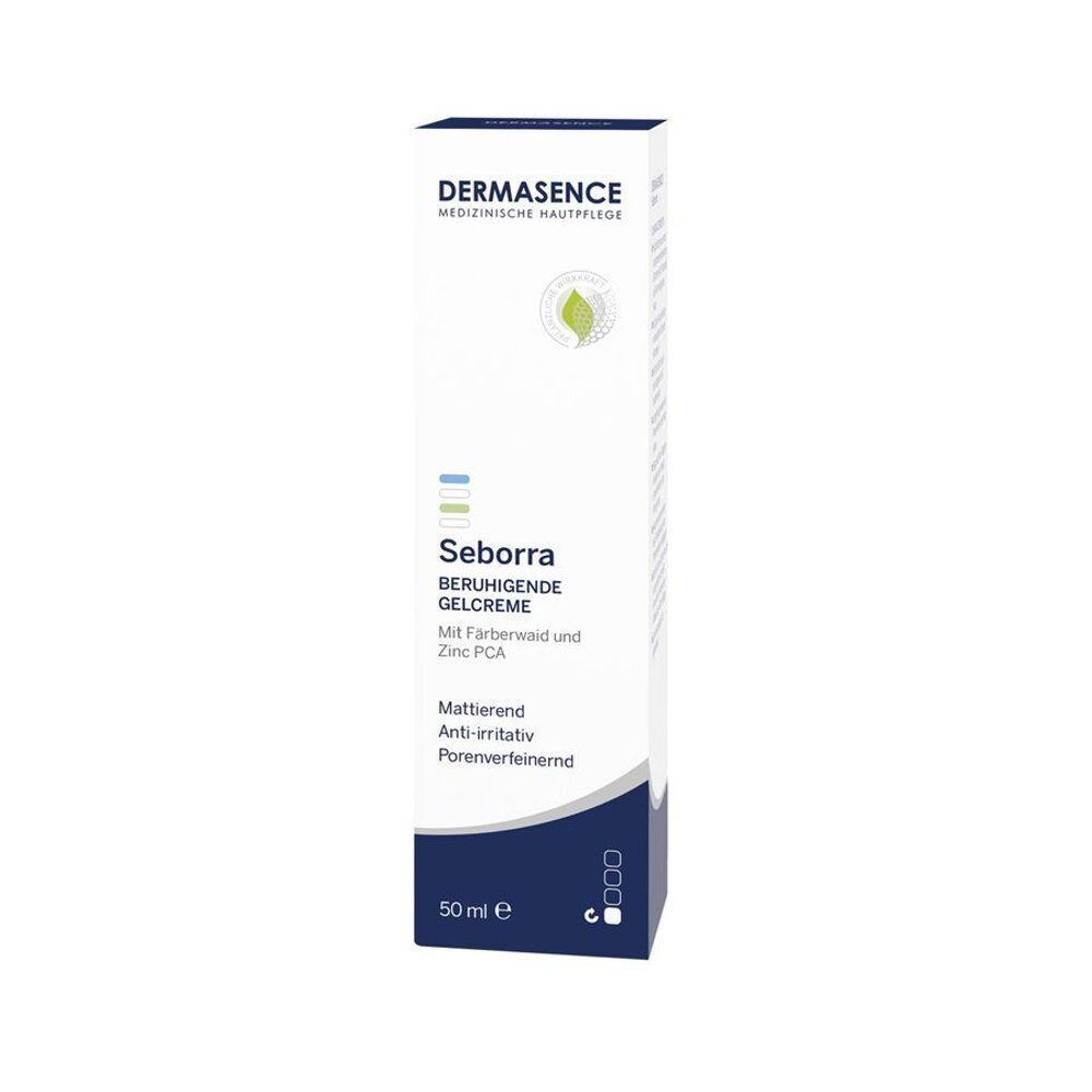 Un tube de Dermasence Seborra Gel-Crème Apaisant, 50 ml.