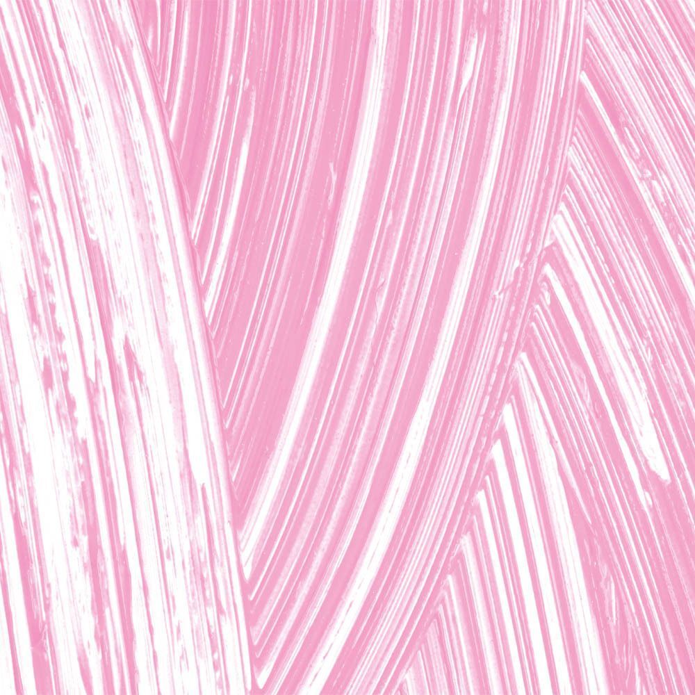 Abstracte roze penseelstreken op een witte achtergrond.