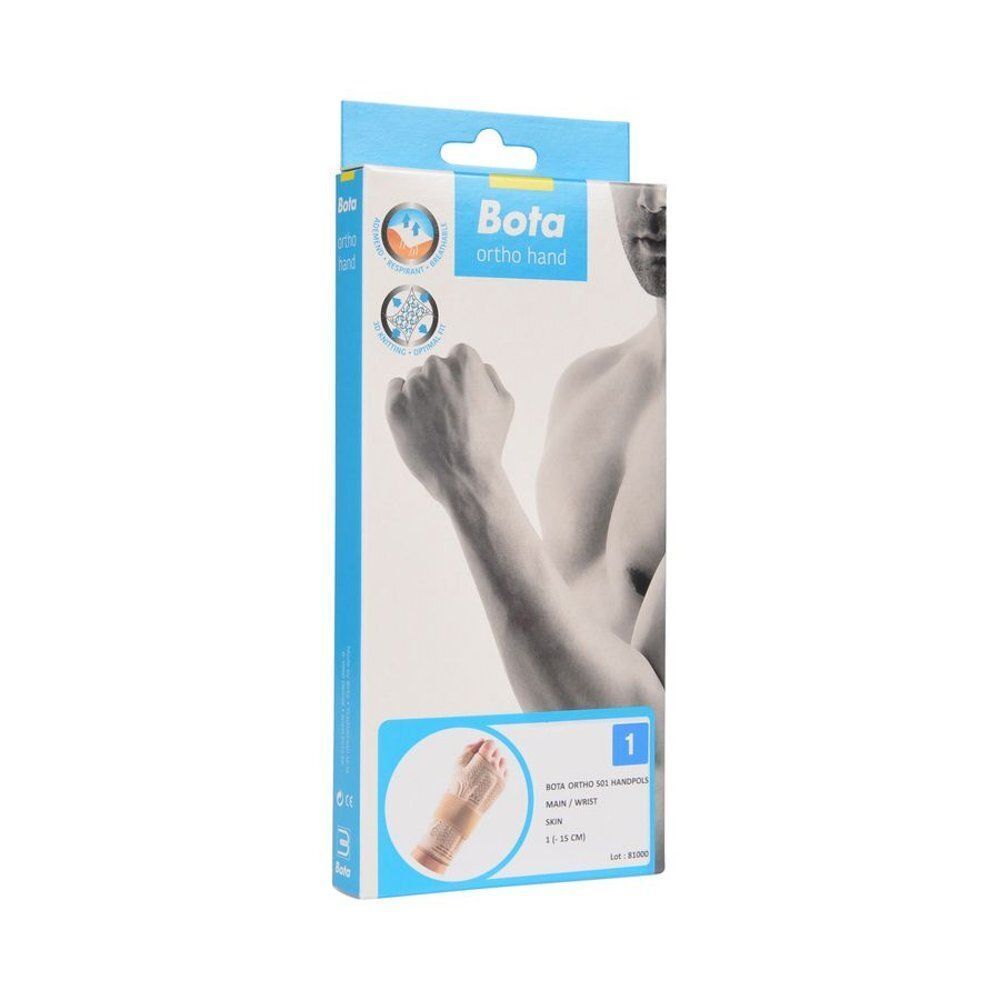 Bota Ortho Hand Attelle de poignet dans son emballage.