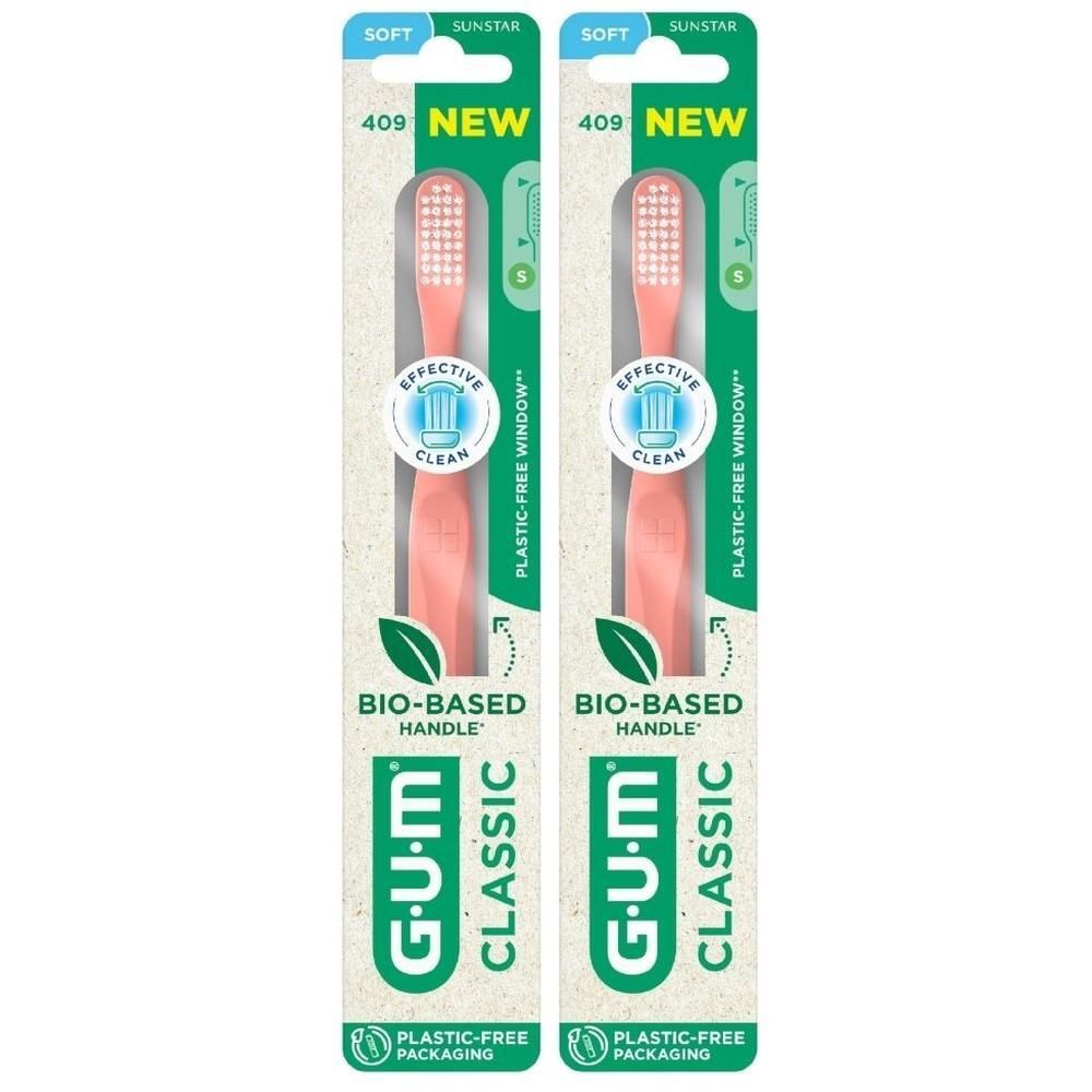 Gum Classic Compact Soft Toothbrush 409