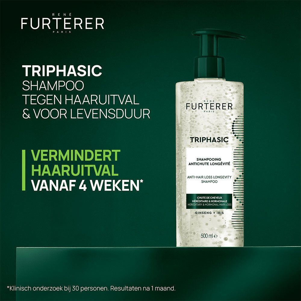 Rene Furterer Triphasic Anti-haaruitval Longevity Shampoo Hormonale Haaruitval